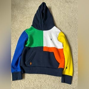 RL kids hoodie size 8 runs small